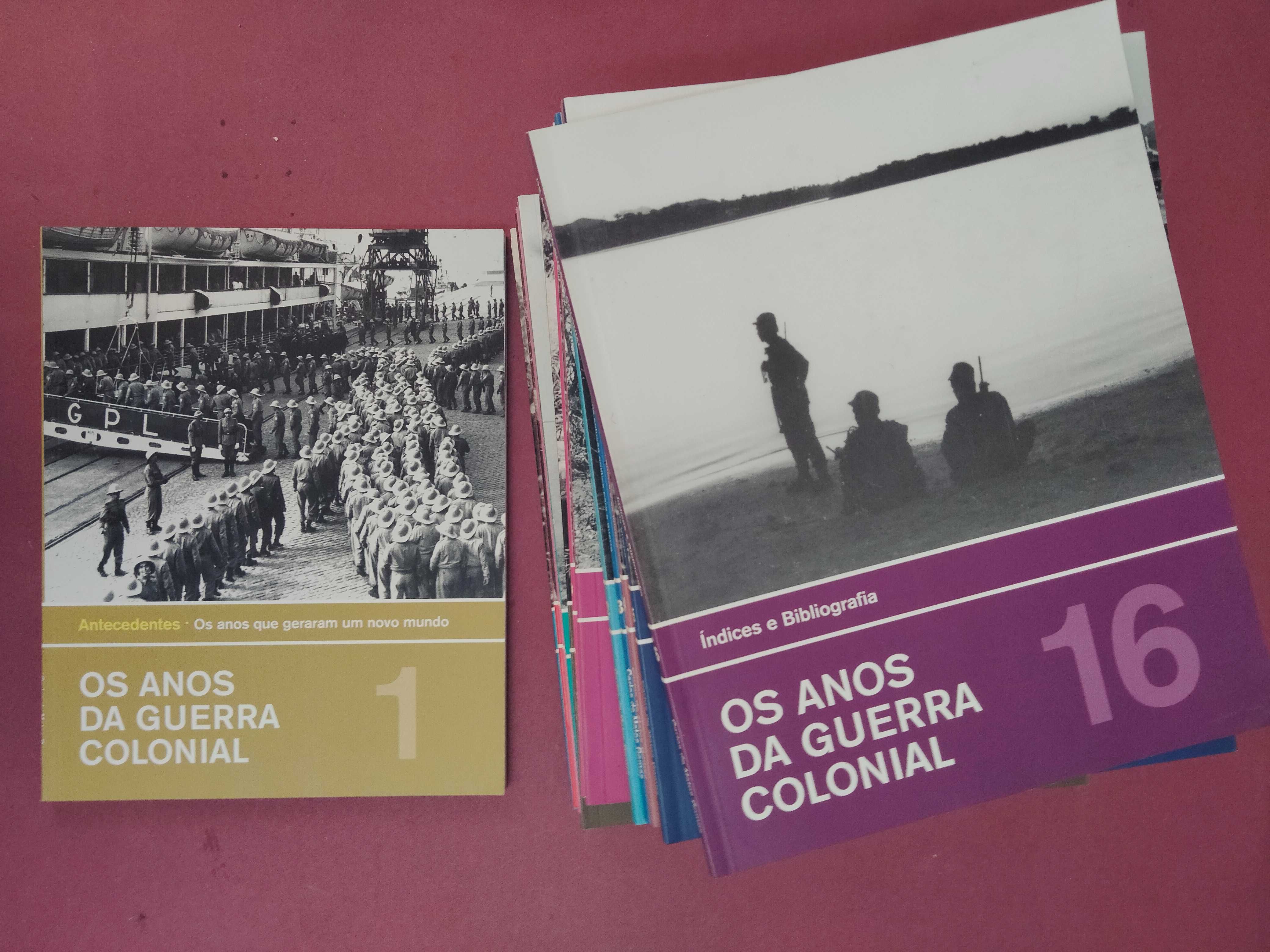 Os Anos da Guerra Colonial - Carlos de Matos Gomes (16 Volumes)