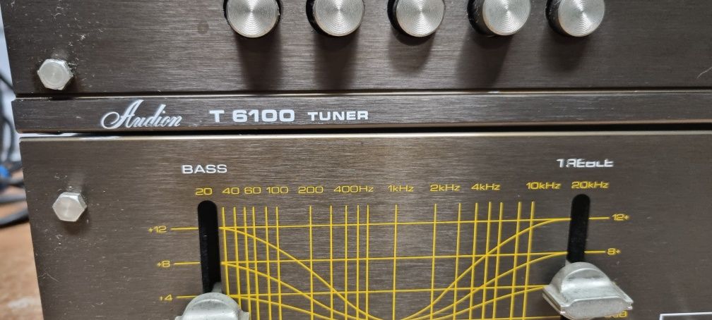 Wzmacniacz,  tuner AUDION 6100 hi-fi stereo