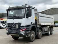 Mercedes-Benz AROCS 4145 8x8 WYWROTKA MEILLER  | 7 sztuk | TOP STAN | Full serwis ASO | Z Niemiec | 1 wł |