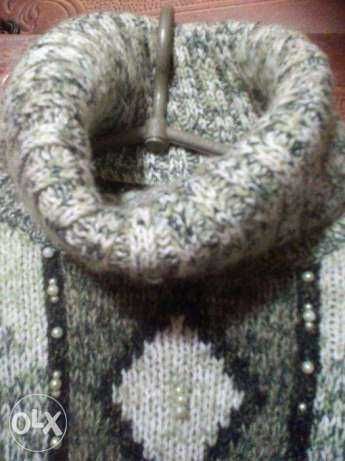 Мохеровый индийский свитер