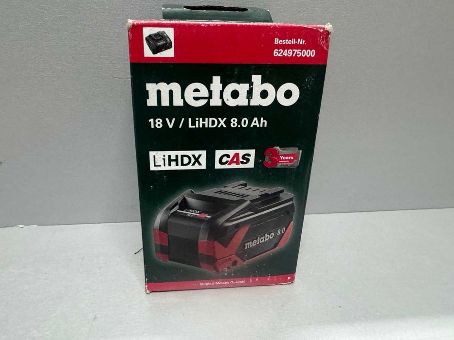 Акумулятор Metabo LiHDX 18 В/8.0 Аг Новий!