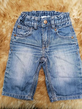 spodenki dla chłopca jeansowe firma h&m rozmiar 68