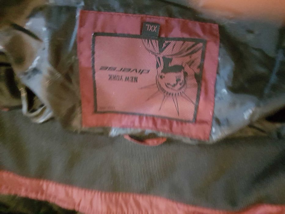 Nowa męska kurtka zimowa* Diverse EXPE r. XXL bordowa! Okazja!