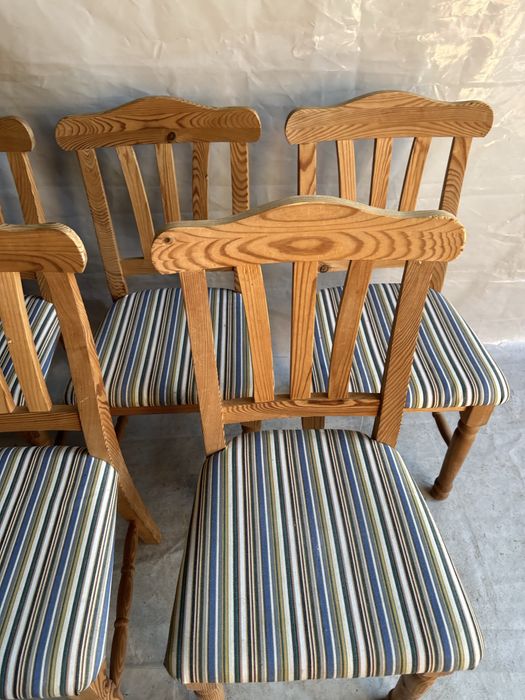 Komoda -krzesło z litego drewna