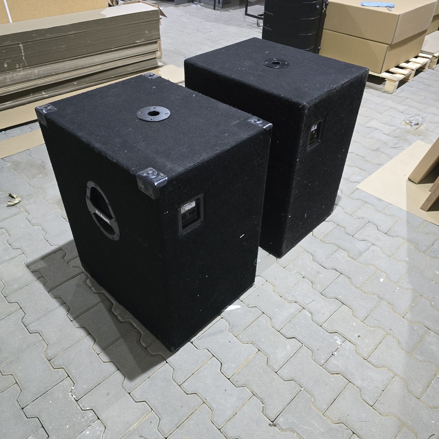 2szt obudowa basowa pod glosniki 15 plus gratis glosnik BEYMA