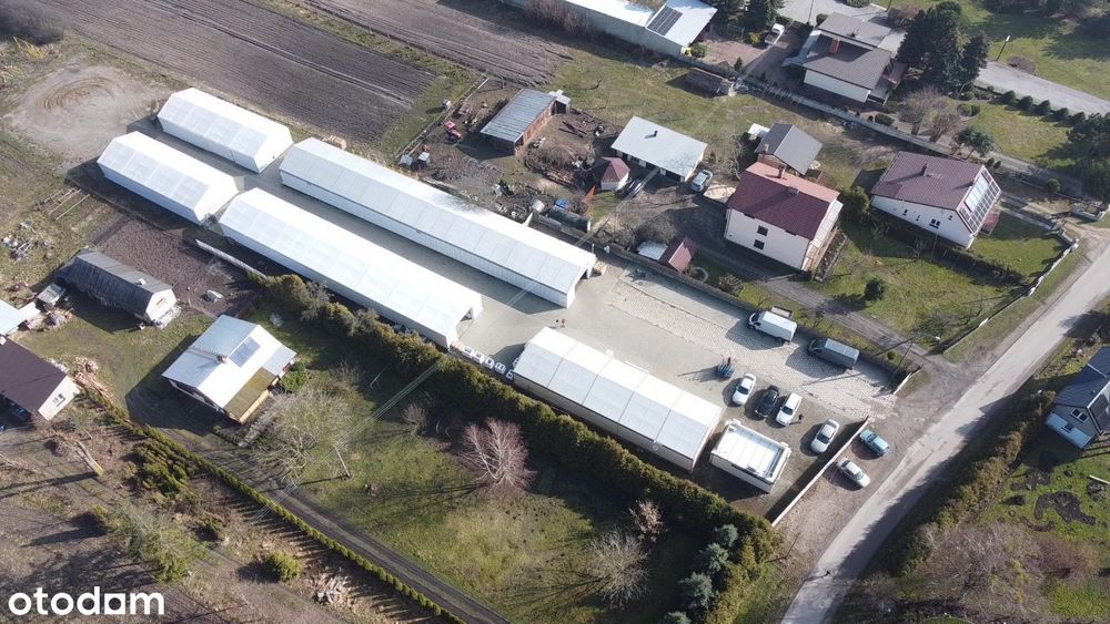 Hale magazynowe 1340m2 - lata budowy: 2011/2018