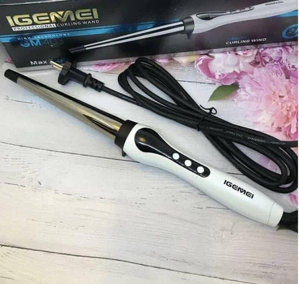 Конусна плойка для волосся Gemei/Geemy Gm 403