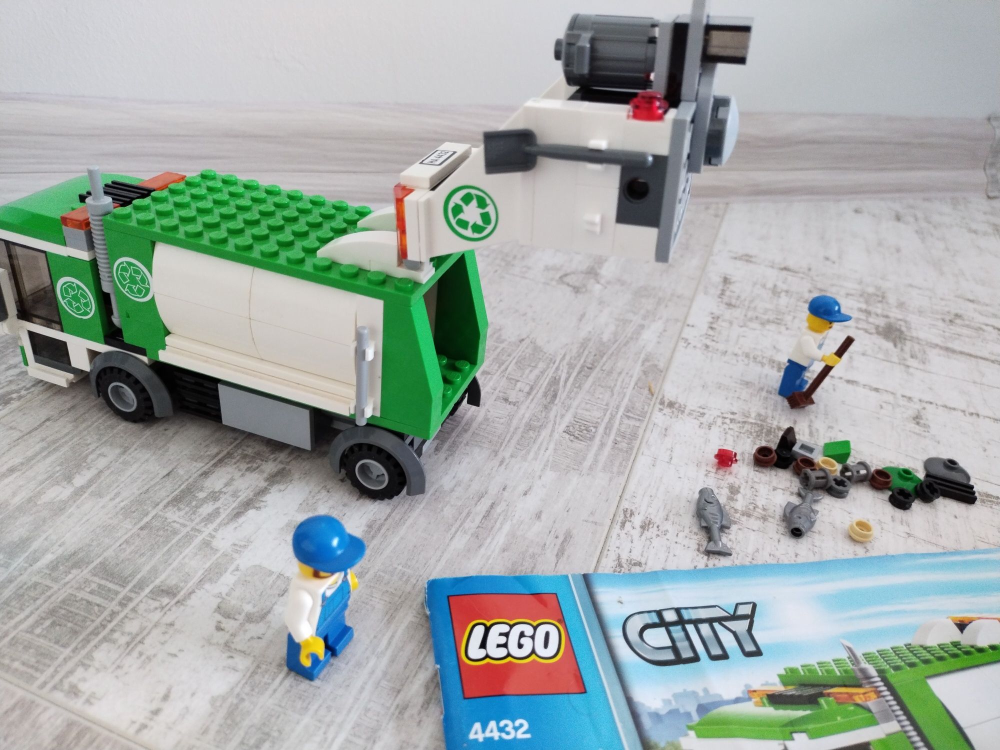 Оригінальний конструктор Lego, Сміттєвоз, код 4432