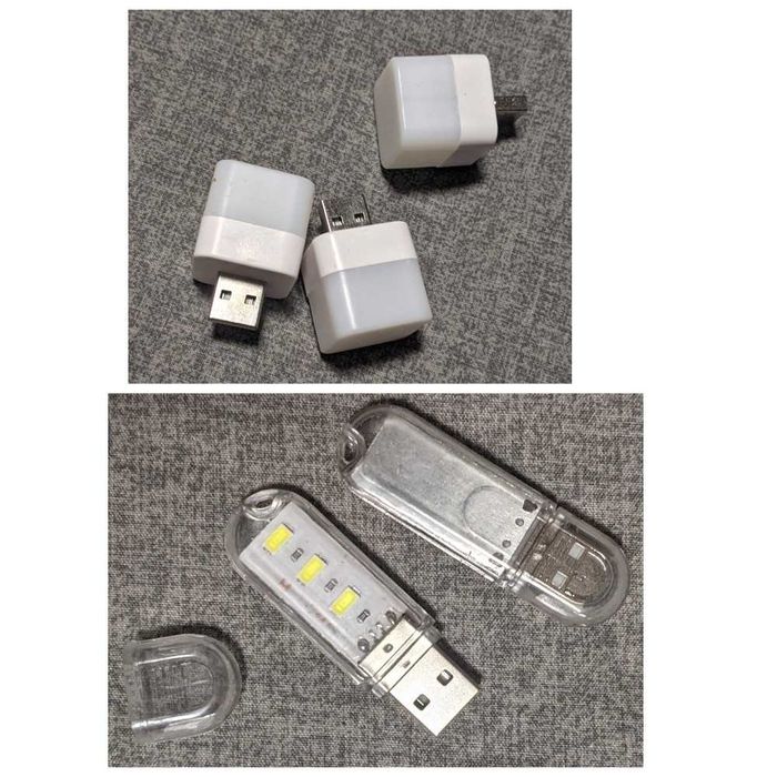 Світлодіодний USB світильник 5V LED тепле та холодне світло