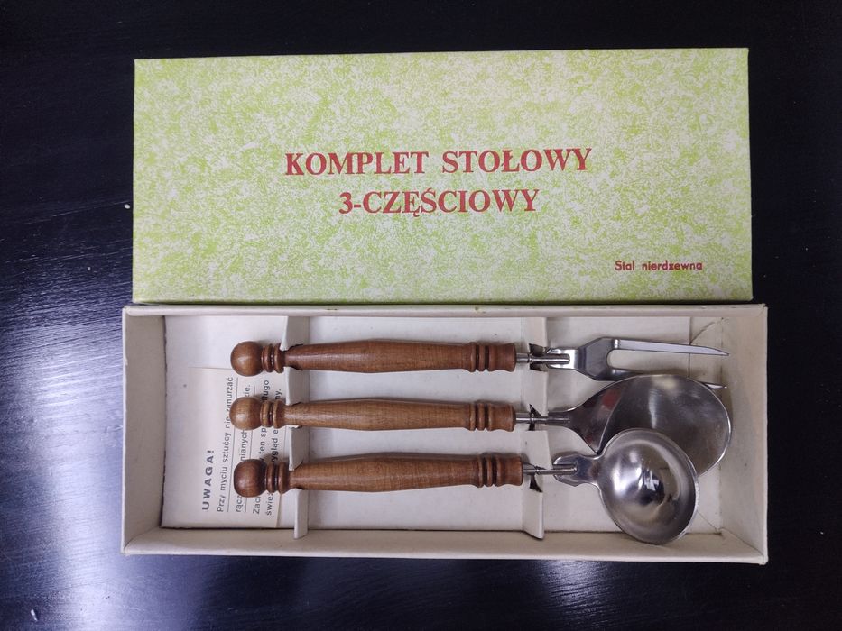 Komplet stołowy 3-częściowy