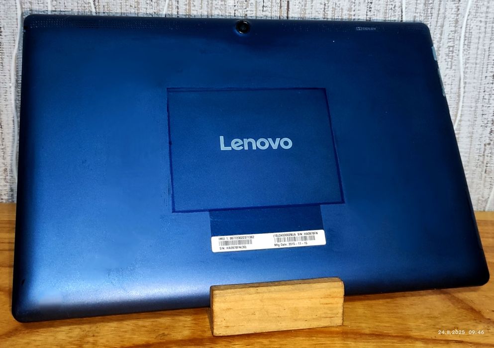 Планшет 10 дюймов Lenovo Tab на 1 сим 4G LTE 2/16 android 7