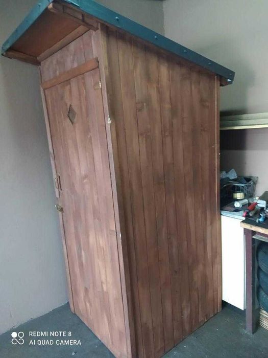 Toaleta nowa na działkę.