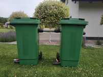 Filtr dwukomorowy do oczka wodnego – zestaw z koszami 2 x 120 L