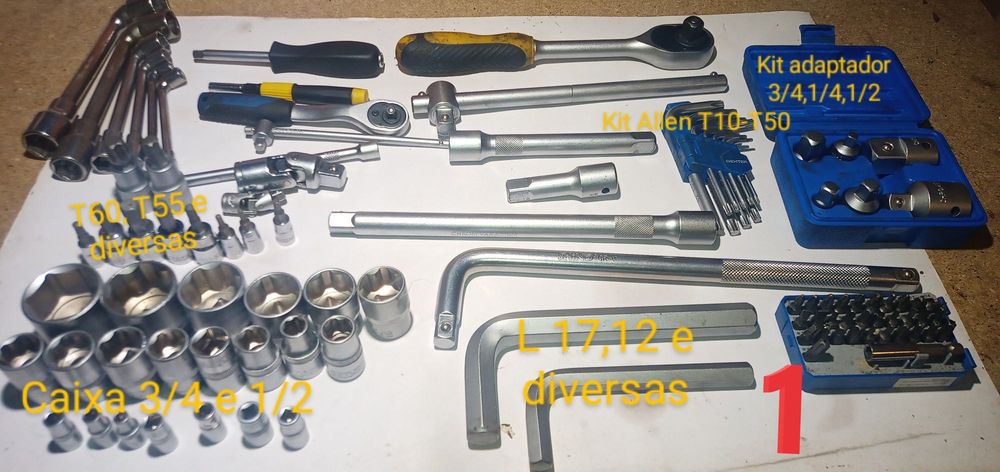 Vendo ferramentas em ótimo estado de conservação