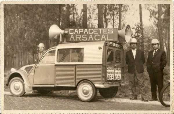 Capacete Vintage Anos 50 Marca Arsacal