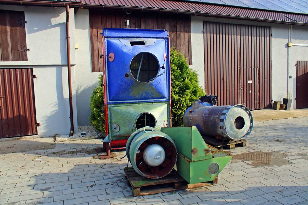 Suszarnia do kukurydzy zboża gryki soji słoecznika w ruchu ciągłym