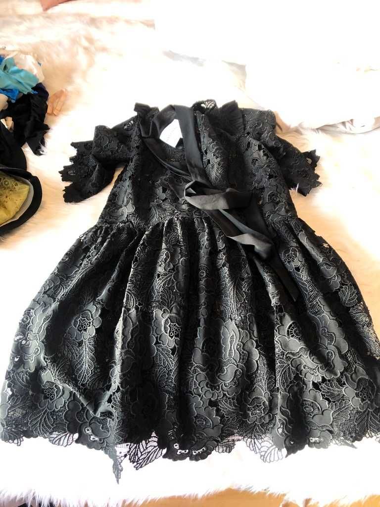 vestido preto perseverance london tamanho 18 uk