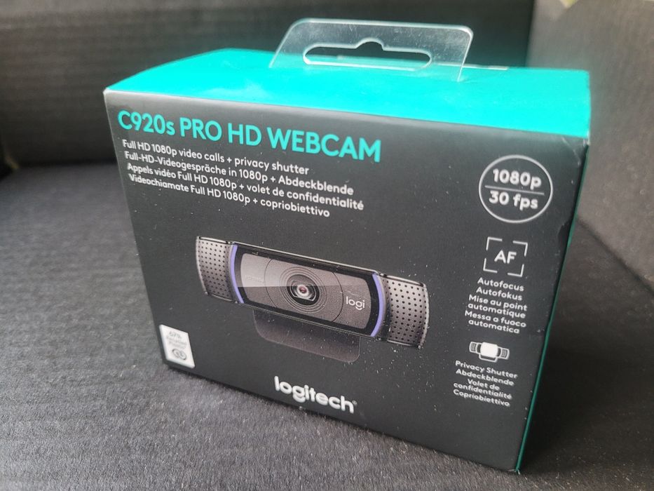 Kamera Logitech C920s Pro HD Webcam