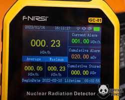 Fnirsi GC-01 счетчик Гейгера, Дозиметр-радиометр, вимірювання радіаціі