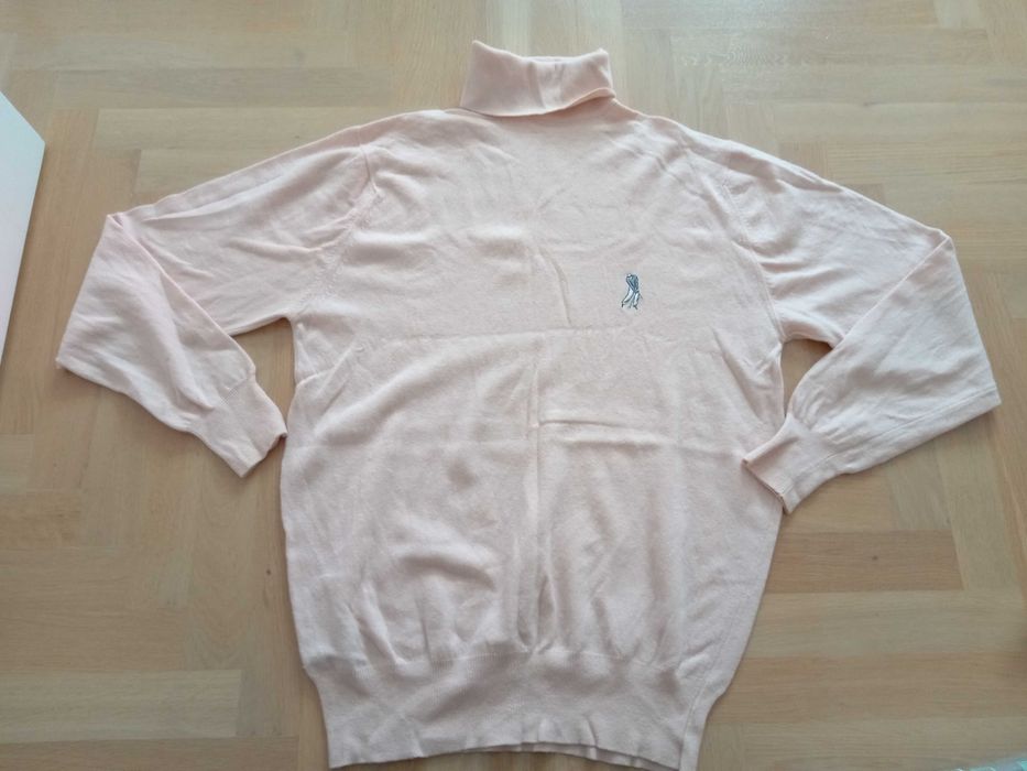 Hogg of Hawick golf vintage morelowy 100% wełna pure new wool