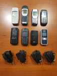 Conjunto de 8 Telemóveis Nokia (Vintage)