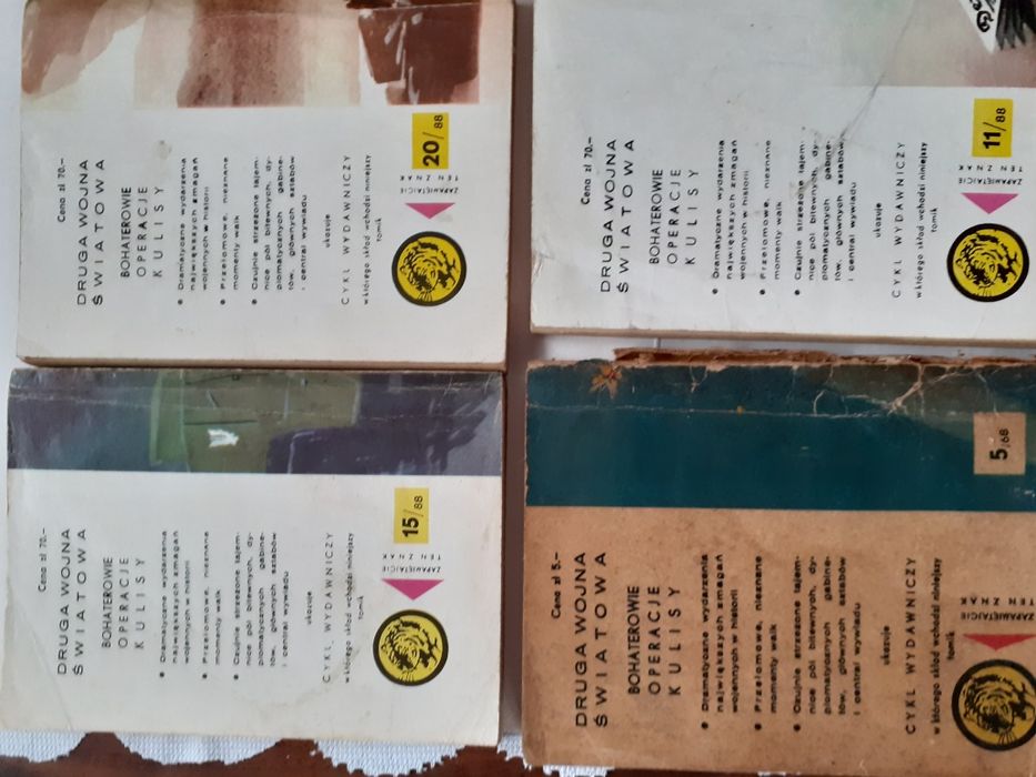 Książeczki z serii Tygrys