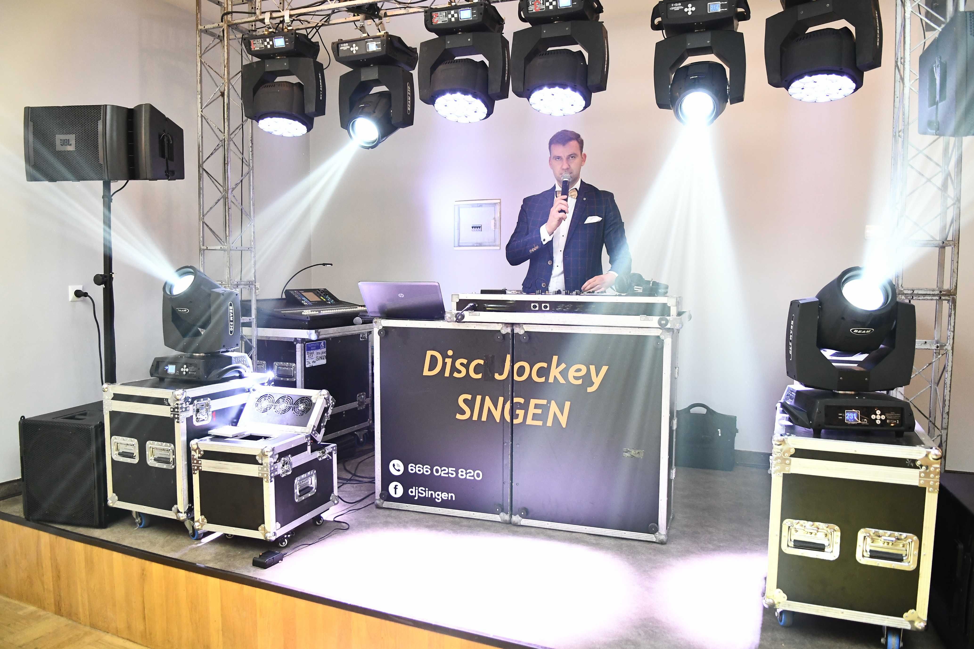 Prezenter muzyczny / Dj Wodzirej / Wesele Bankiet Bal #djSINGEN