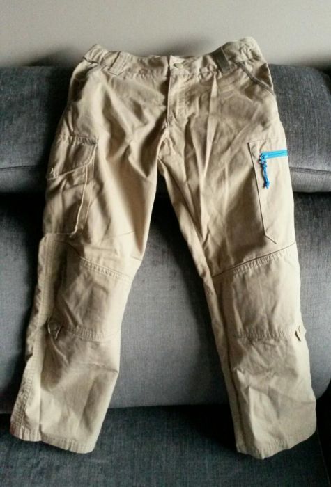 Spodnie Quechua jak NOWE 125/132 8lat
