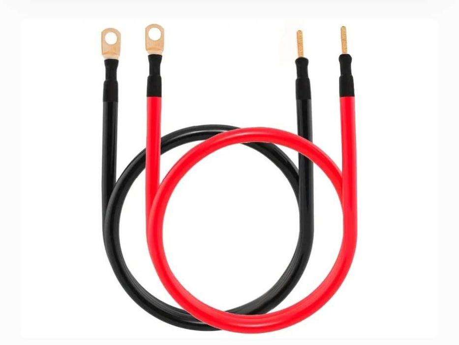 Кабелі для з'єднання АКБ та інвертора