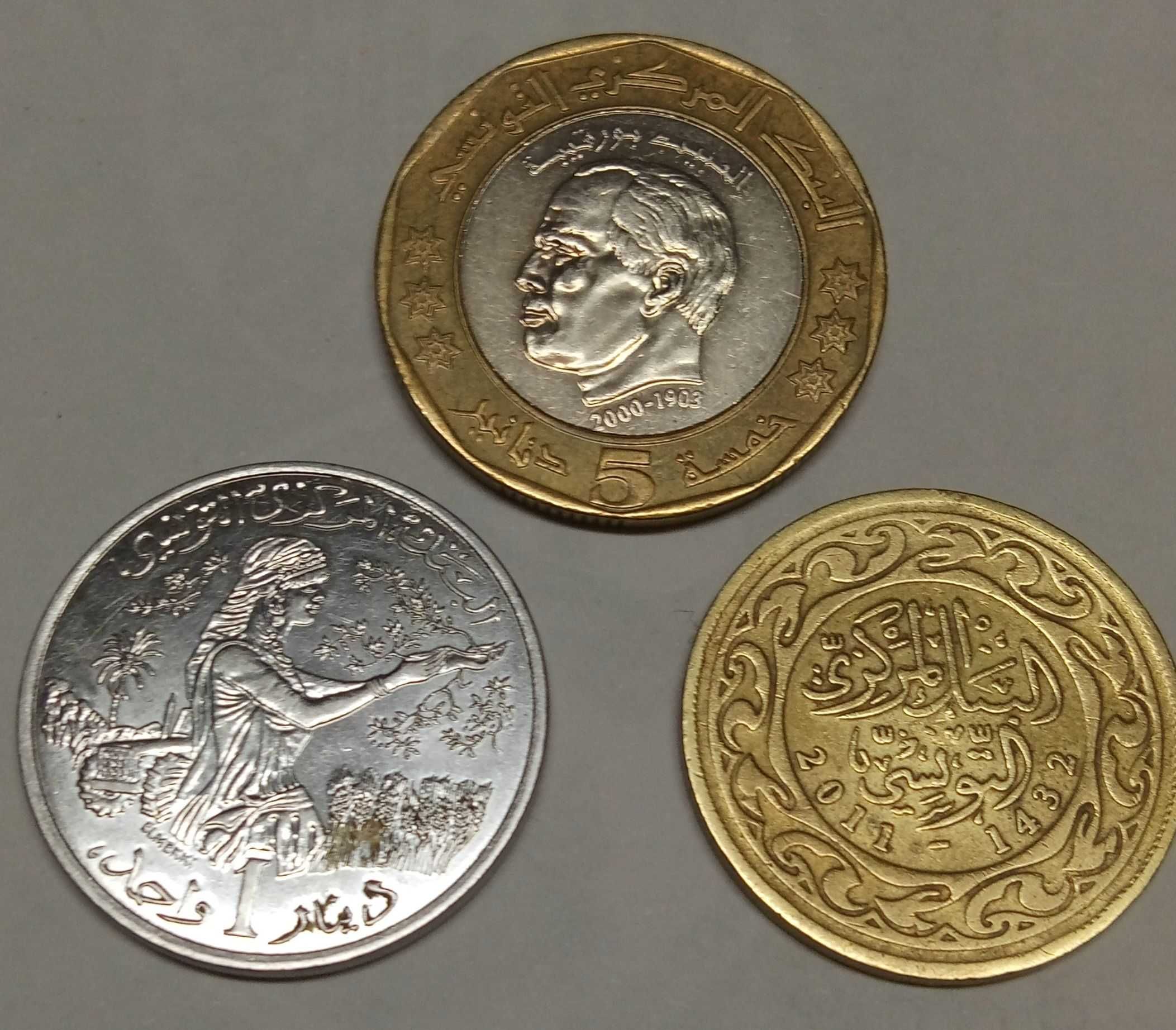 Moedas da Tunísia