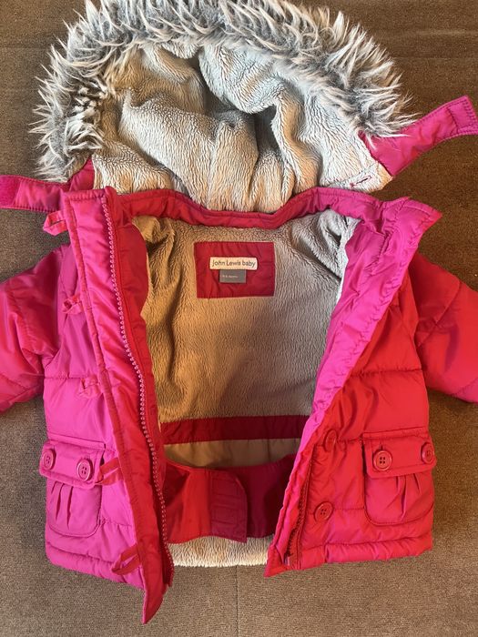Зимова куртка на дівчинку lewis baby 3-6