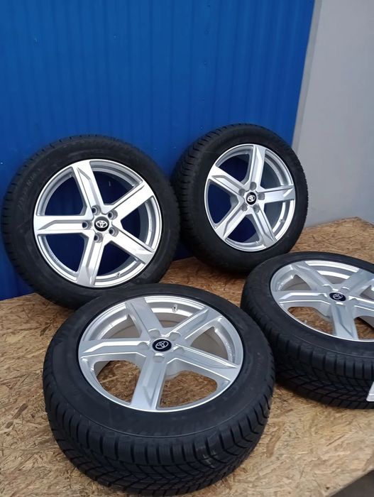 KOŁA ZIMOWE ALUMINIOWE TOYOTA C-HR 5x114 R18 ET35 7,5J TPMS 225/55 R18 102V MATADOR NORDICCA MP93 25ROK