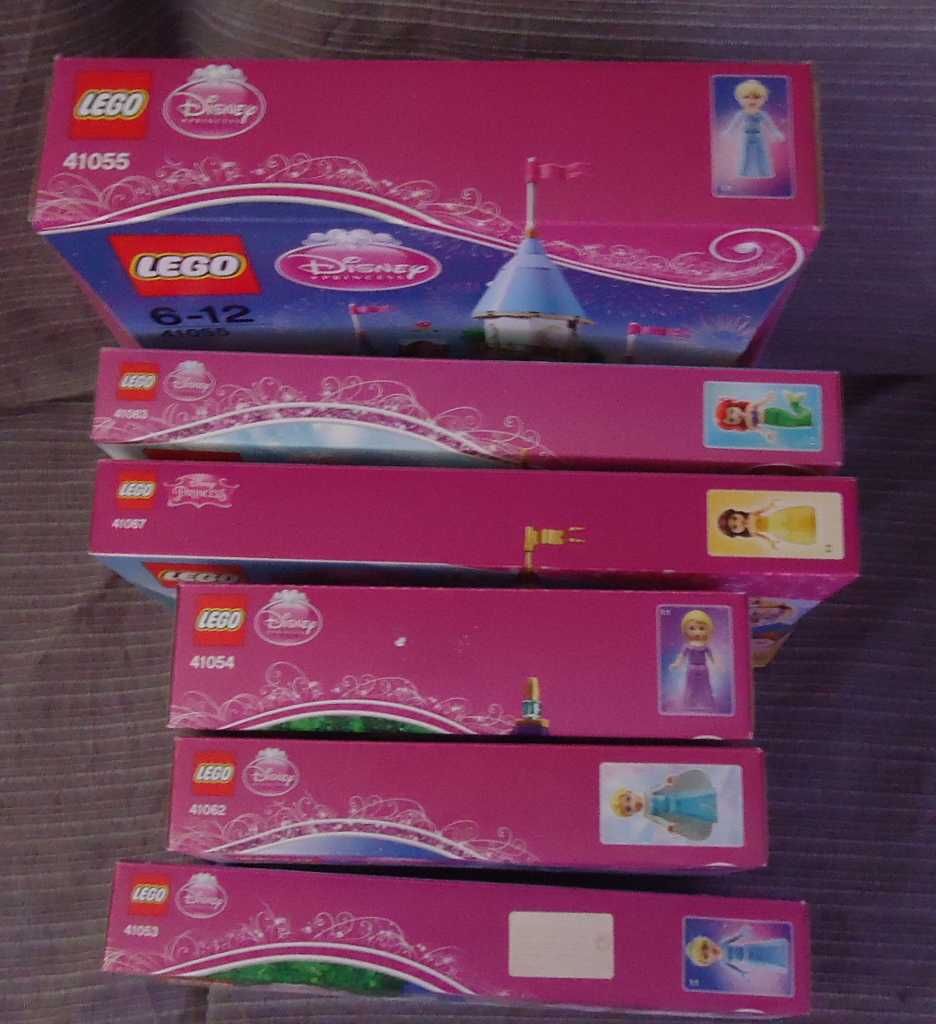 LEGO® Disney™ Princess 41053,41054,41055,41062,41063 e 41067 - Novos