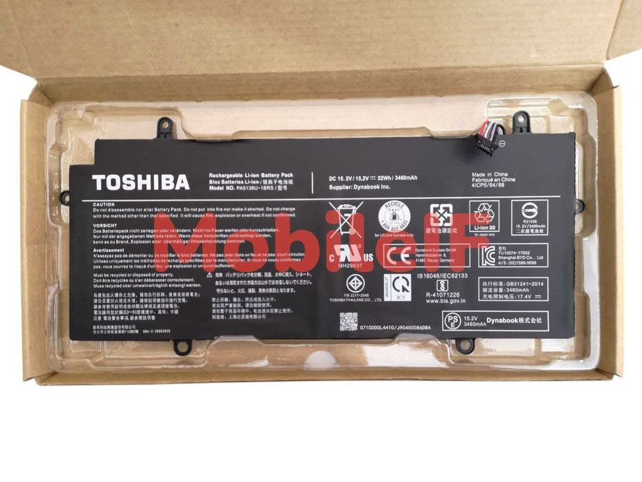 Акумулятор Toshiba Portege Z30, PA5136U-1BRS Type-A, 6pin Original