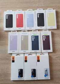 Чохли Spigen,Silicone,Leather для Samsung S22 Plus, S22 Ultra