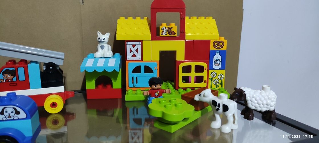 LEGO Duplo 10818 Moja 1 ciężarówka,farma i inne