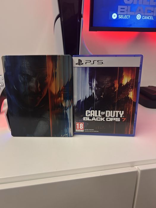 Call Of Duty Black Ops 7 Steel Book Playstation 5 Jogo Ps5