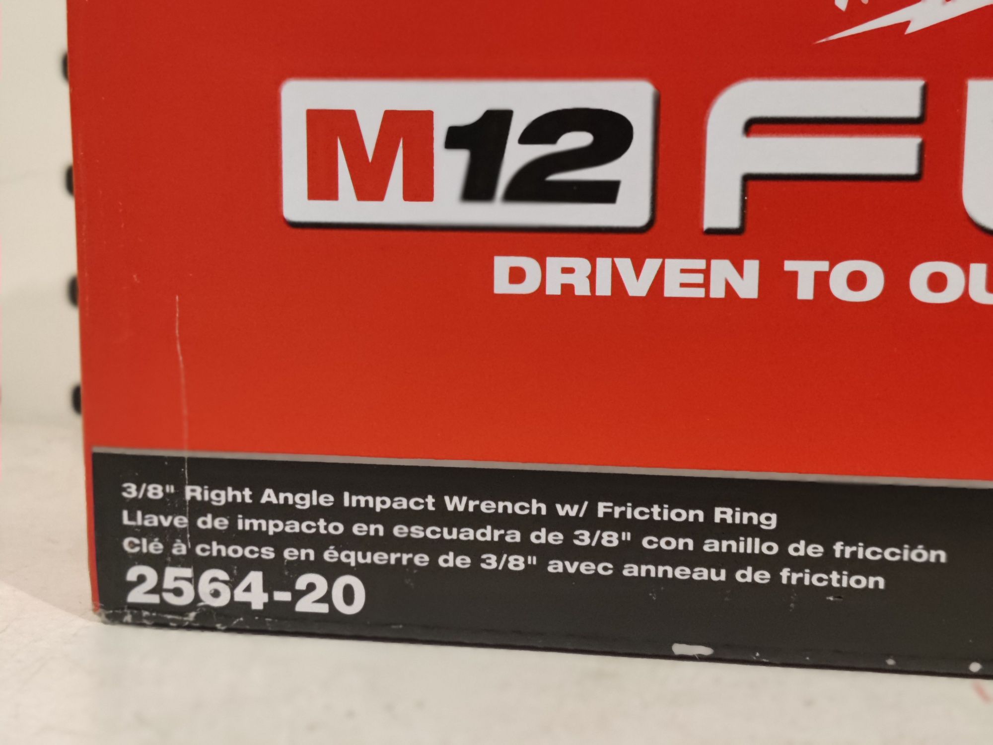 Milwaukee M12 Fuel 2564-20 3/8" угловой гайковерт Оригинал США 299 Нм