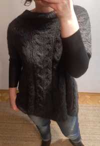 Sweter Zara luźny oversize rozmiar 38