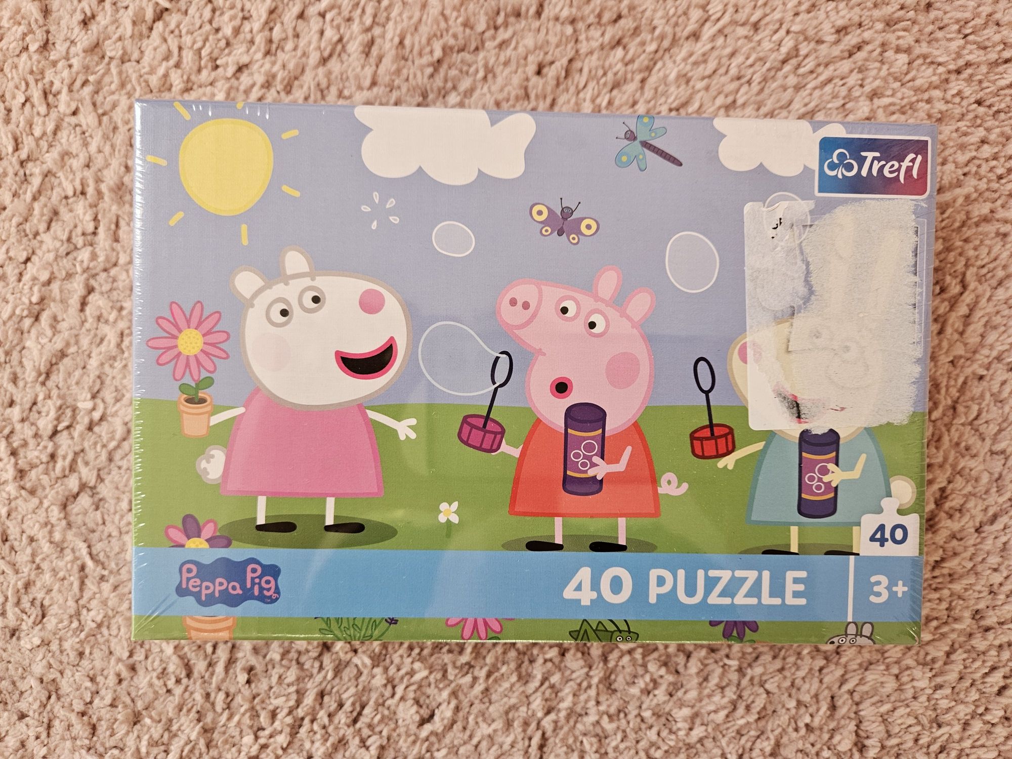NOWE Puzzle Peppa Pig 3+ 40 szt
