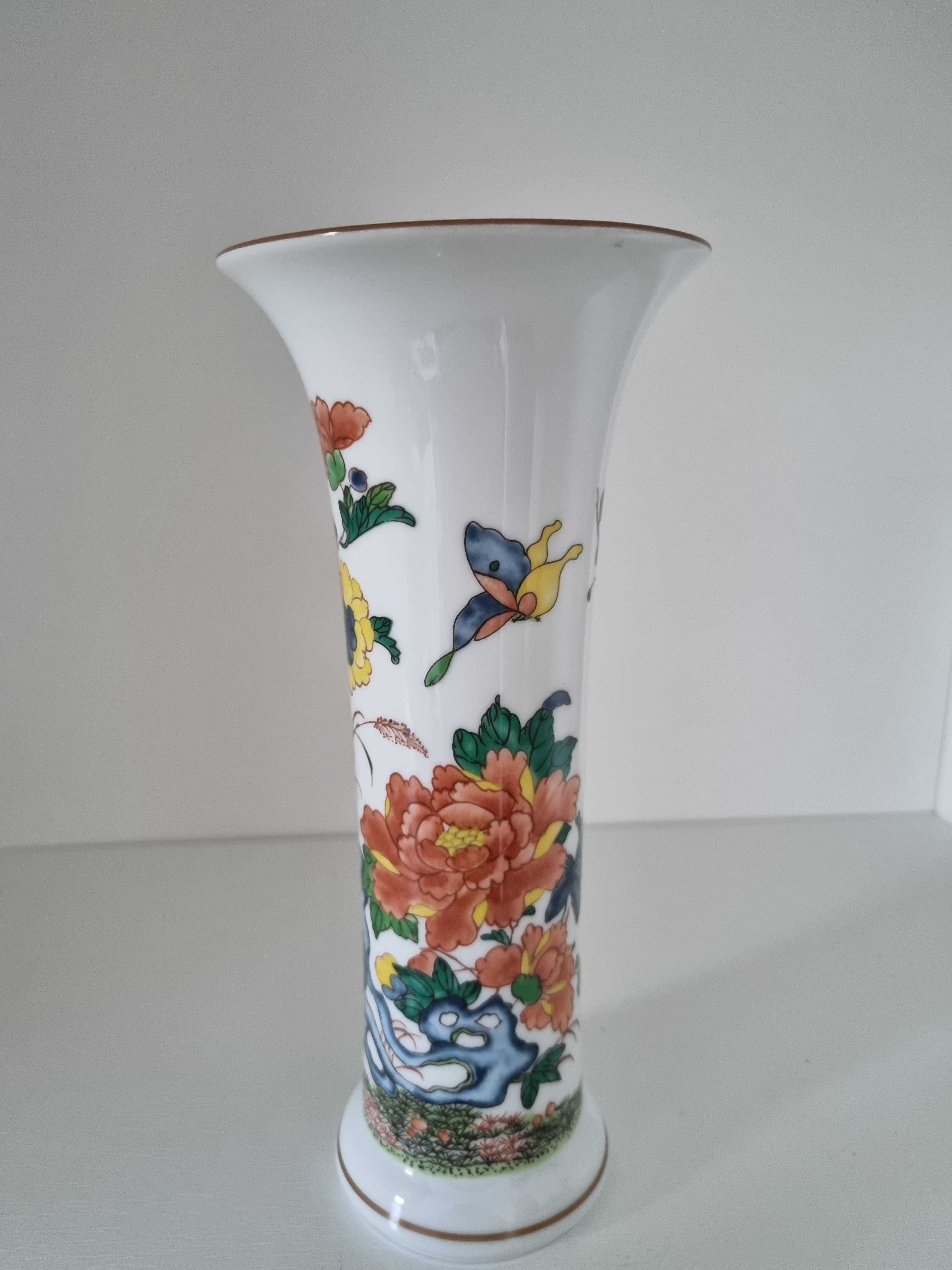 Piękny Porcelanowy Wazon Rosenthal Group Calssic Rose ręcznie malowany