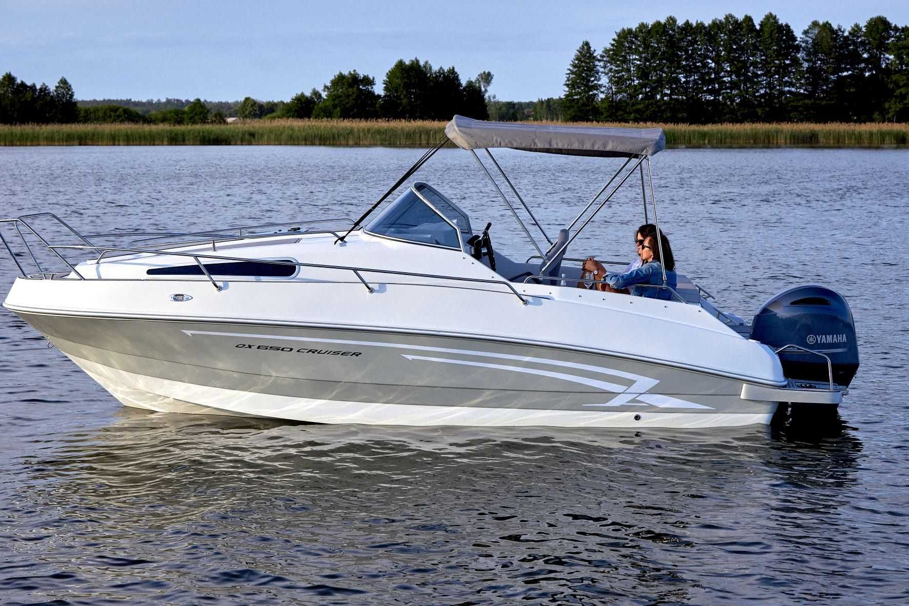 Jacht motorowy QX 650 nowa łódź kabinowa PROMOCJA CENOWA !!!