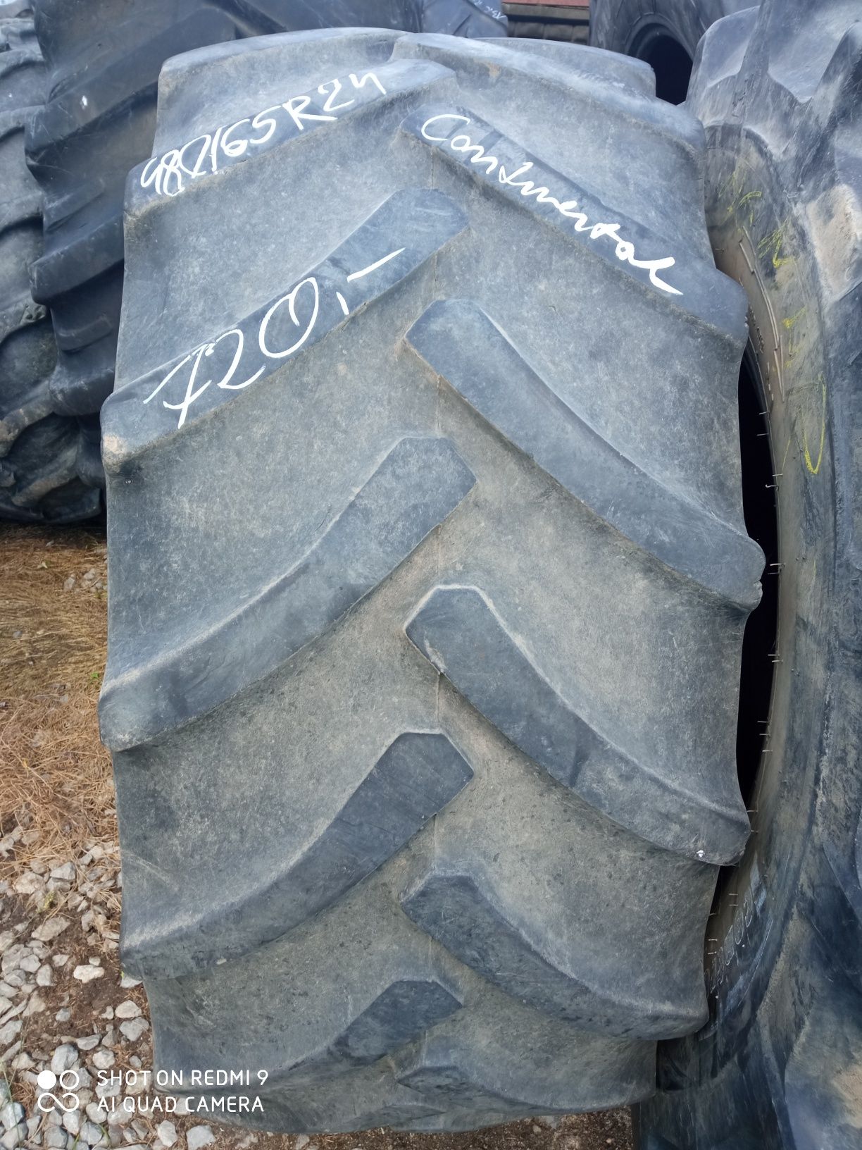 480/65R24 Continental Opona używana rolnicza