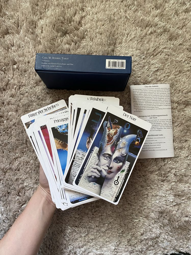 Колода Tarot Carl W Rohrig таро рериха третьего тысячелетия Оригинал