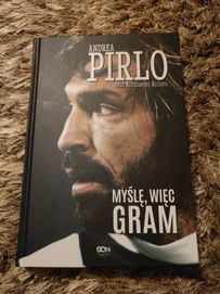 Książka autobiografia Andrea Pirlo - Myślę, więc gram