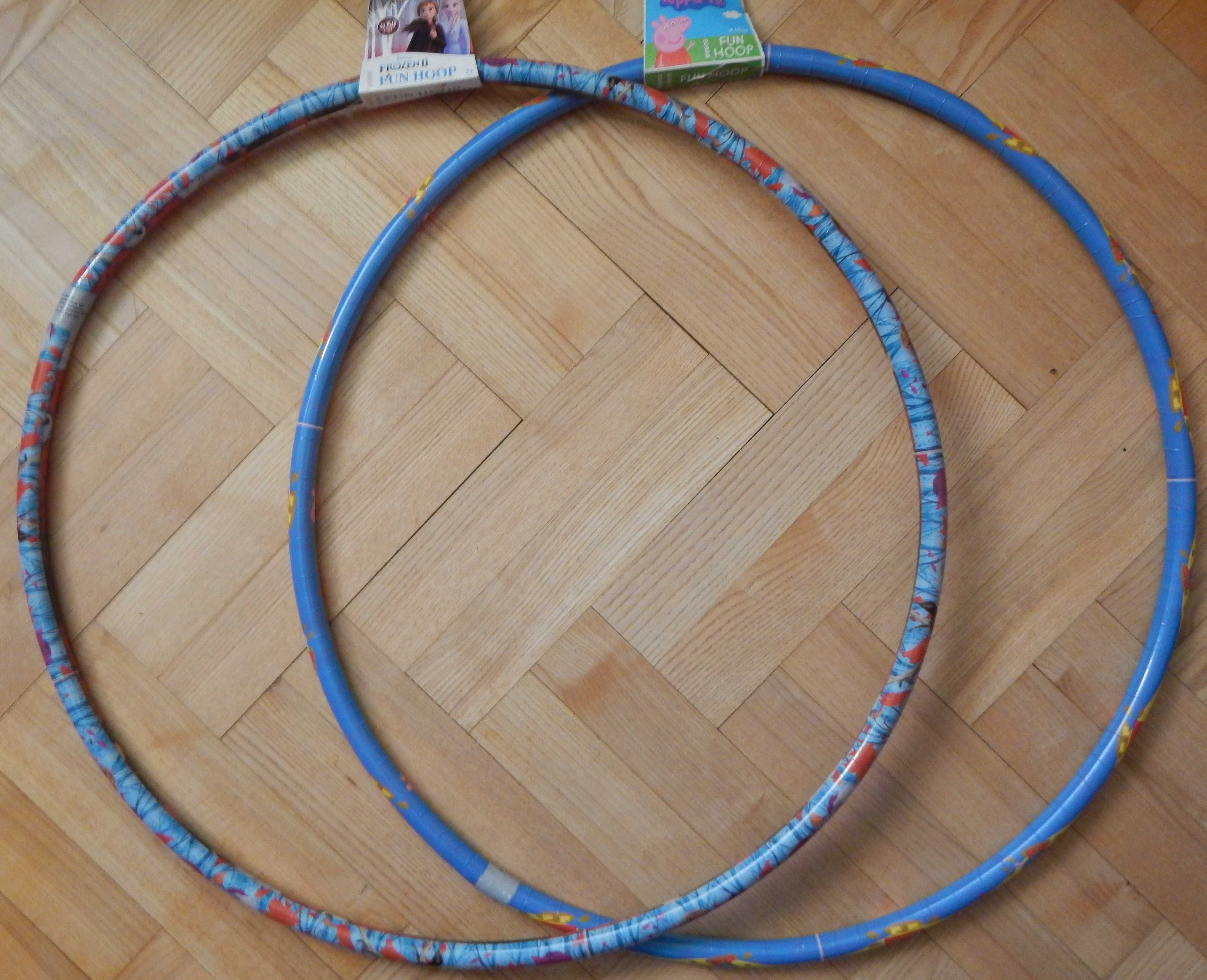 Hula Hop 2 sztuki Swinka Peppa i Frozen rodzeństwo