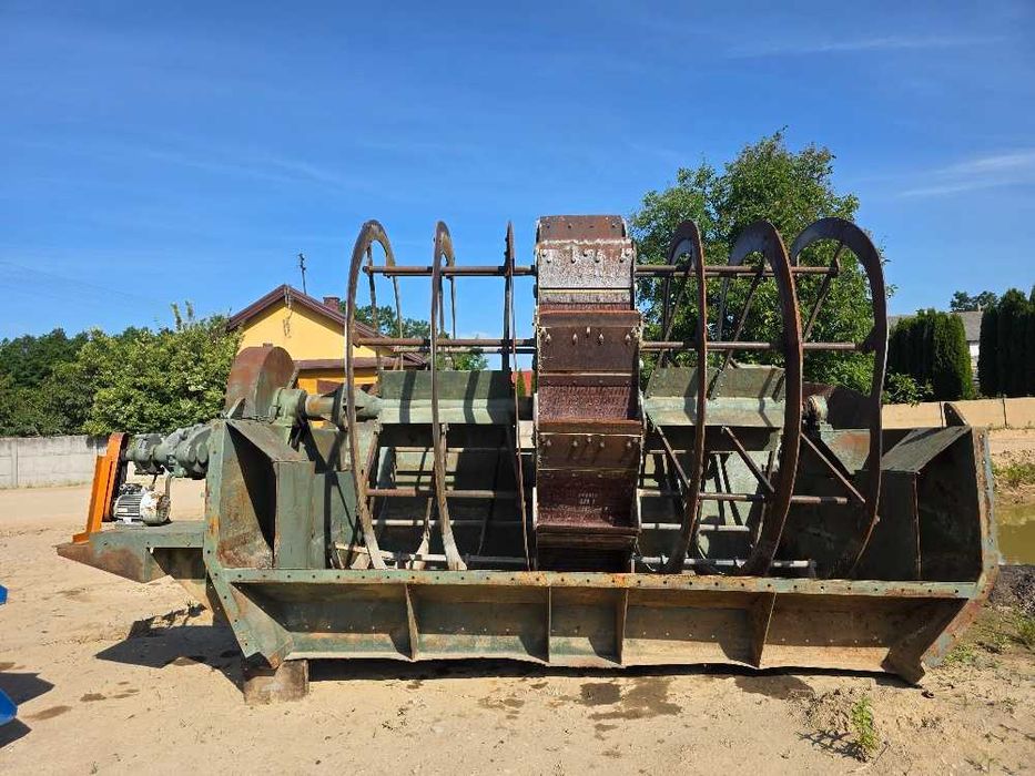 Koło odwadniające, odwadniacz do piasku z wstęgami wysokość ok 3m