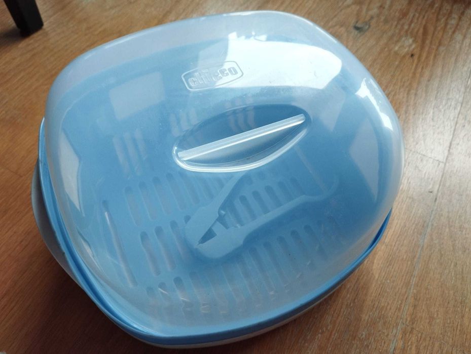 Esterilizador microondas Chicco, para biberões, tetinas e acessórios