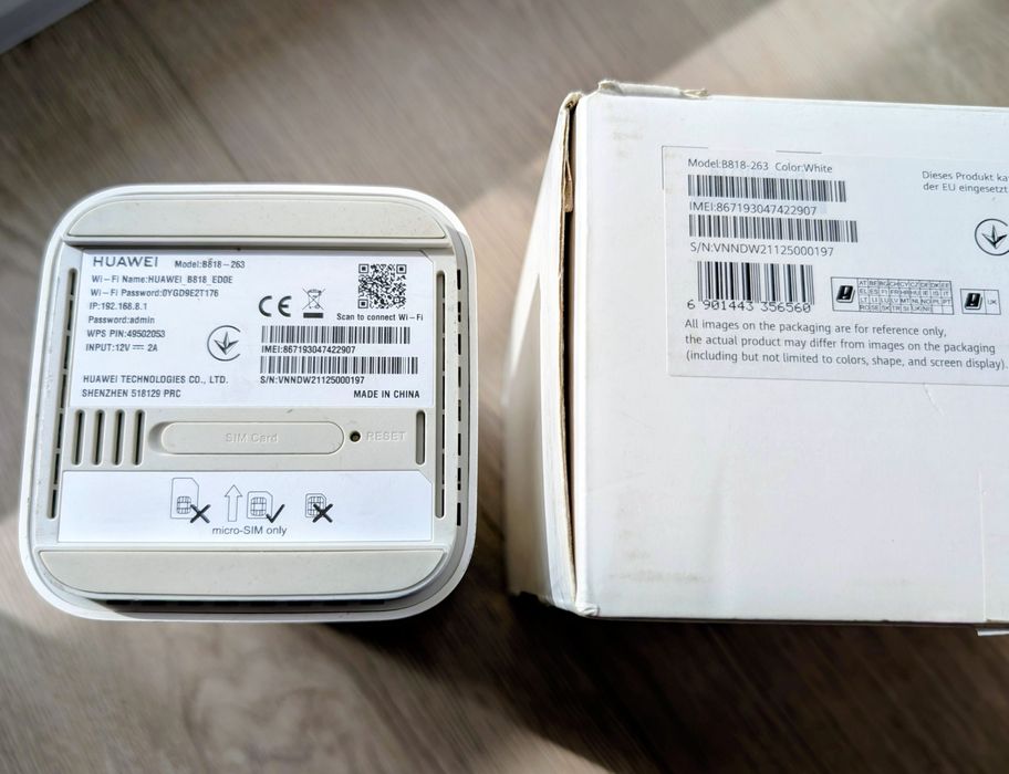 Router modem LTE Huawei 818-263