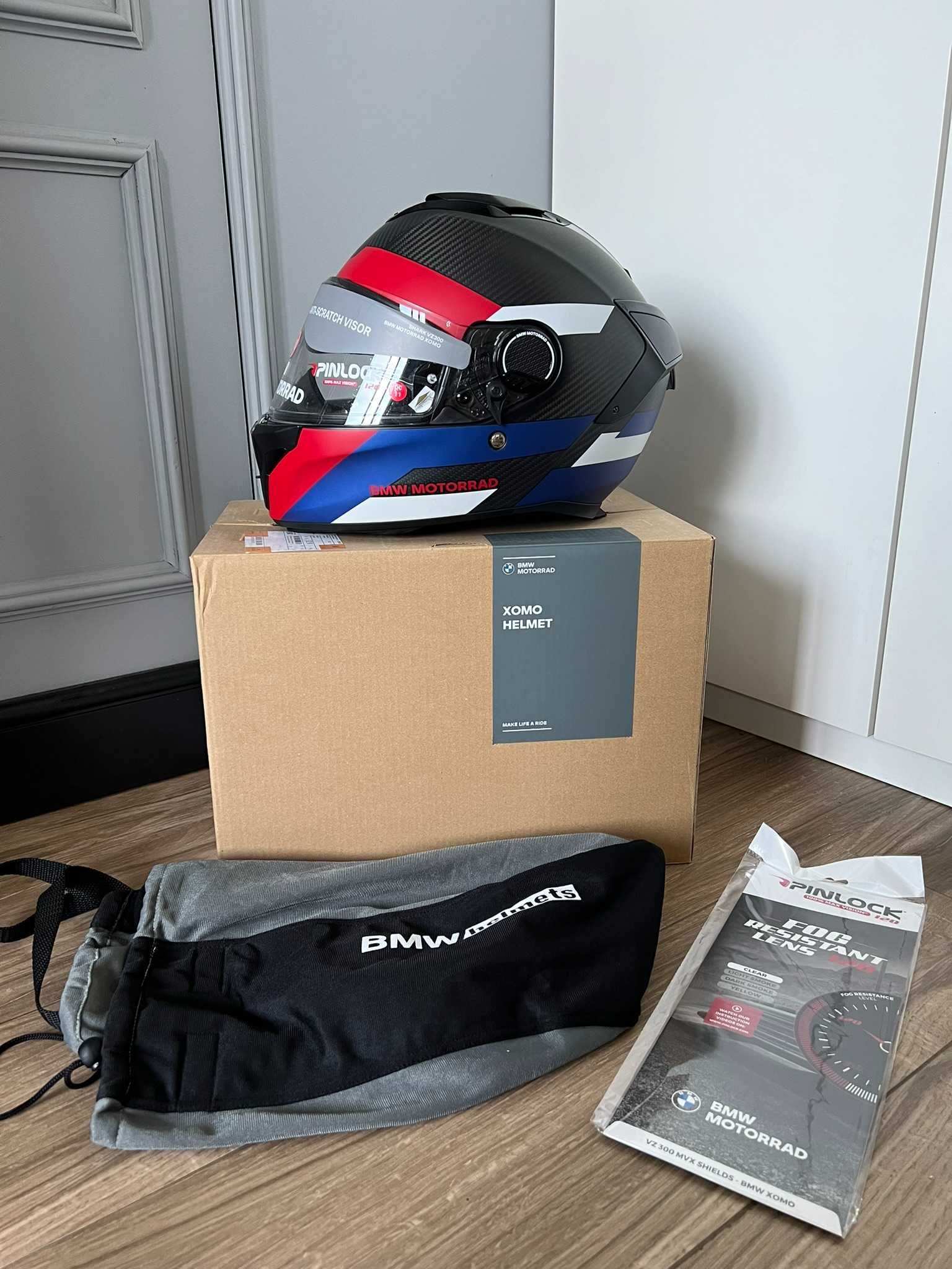 Kask BMW XOMO CARBON rozm. M 57/58  kolor - Machine  **NOWY** Okazja**